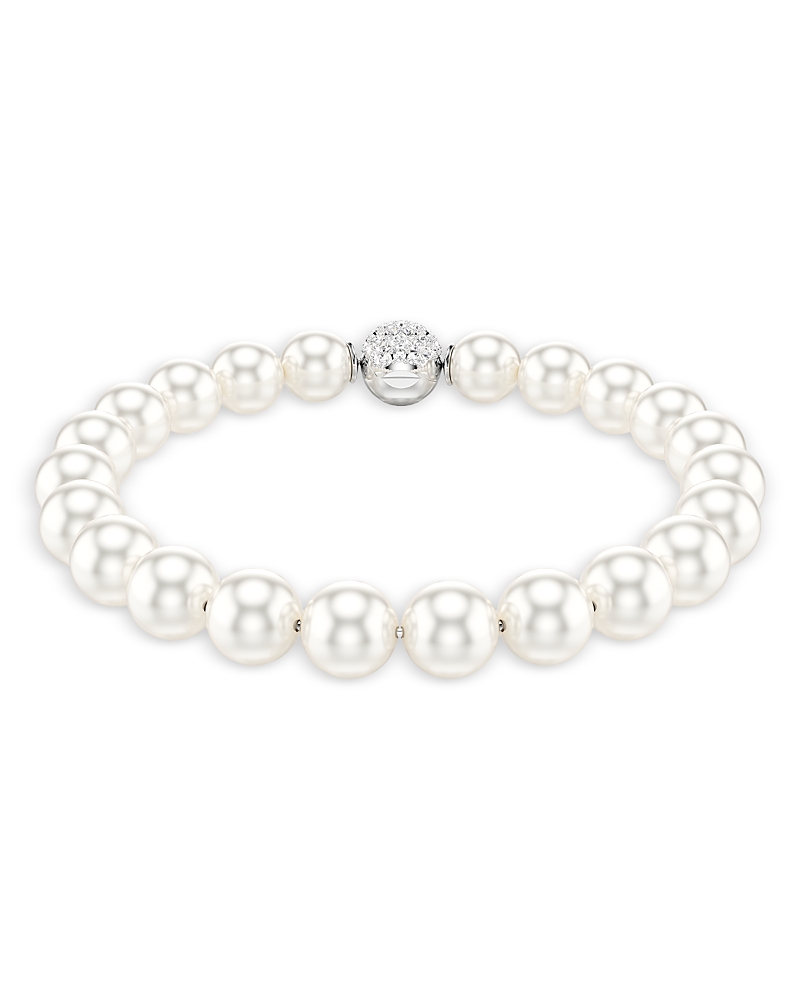 Swarovski Matrix Crystal Imitation Pearl Bracelet