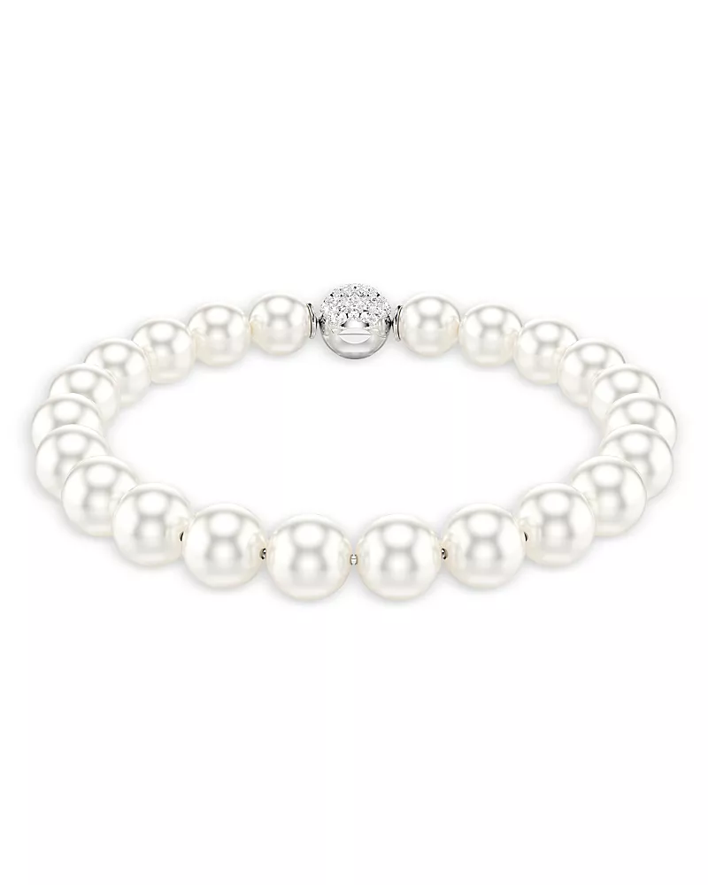 Swarovski Matrix Crystal Imitation Pearl Bracelet