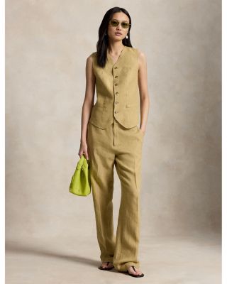 Buttoned D&eacute;lav&eacute; Vest