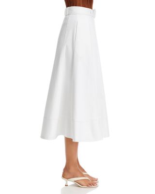 White Denim Zelda Skirt