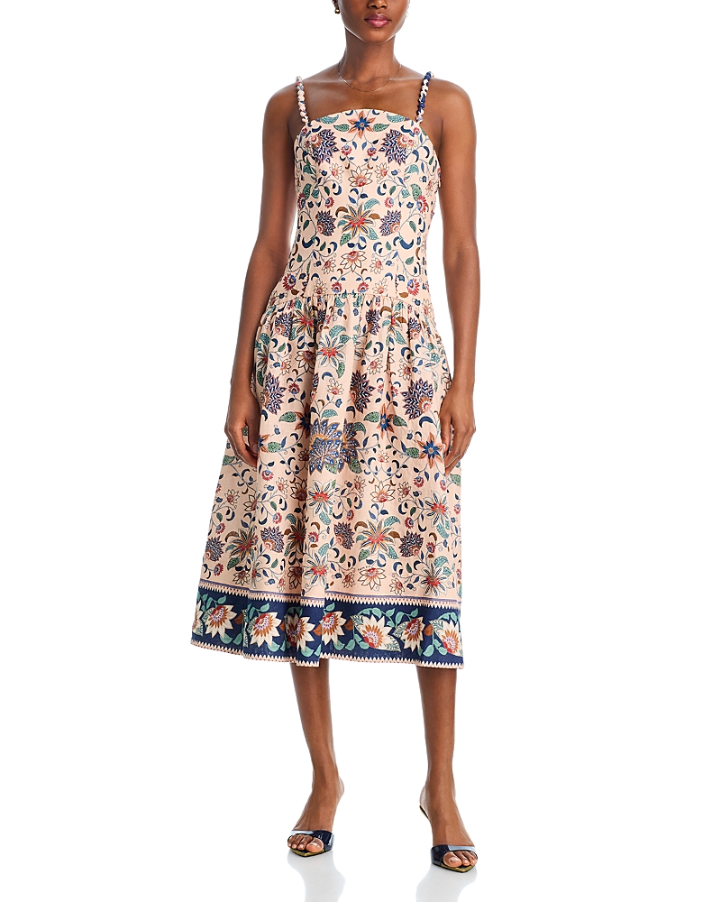 Farm Rio Floral Dehli Linen Dress