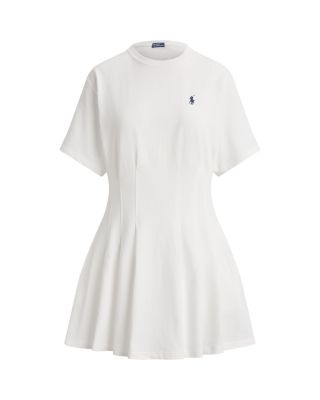 Shaped Cotton Jersey Tee Dress