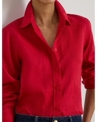 Relaxed Fit Linen Shirt