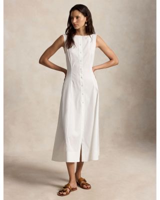 Paneled Cotton Dress