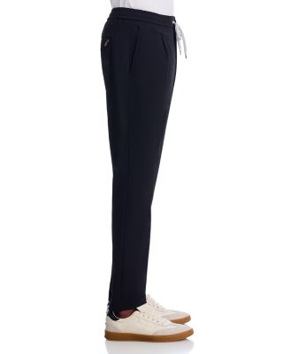Kinetic Jersey Pleat Drawstring Jogger Pants