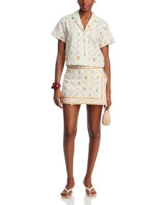 Amelia Short Sleeve Top & Wrap Skirt