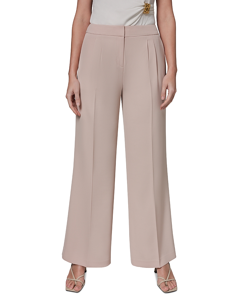 Donna Karan New York High Waist Wide Leg Pants