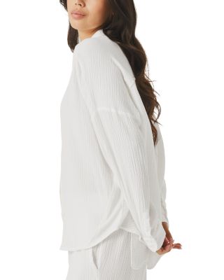 Ava Gauze Button Down Shirt