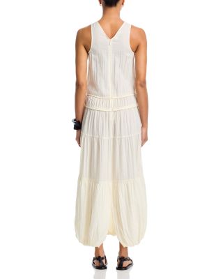 Soft Pleated Turn Up Dress
