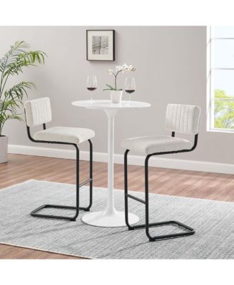 Parity Boucle Bar Stools, Set of 2