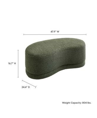 Nimbus 48" Upholstered Ottoman Bench