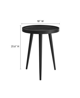 Chiro Round Wood Side Table