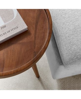 Chiro Round Wood Side Table