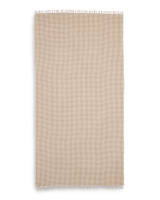 Gingham Cotton Scarf