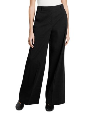 High Waist Wide Leg Trousers 