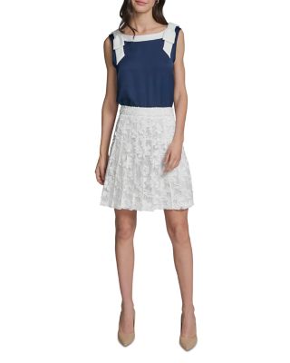 Preppy Lace Mini Skirt