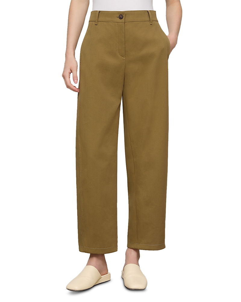 Lafayette 148 New York Chrystie Barrel Leg Chino Pants