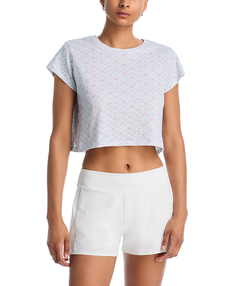 LoveShackFancy Rubin Cropped Tee