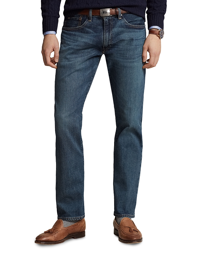 Polo Ralph Lauren Varick Slim Straight Stretch Jeans in Rockford Medium