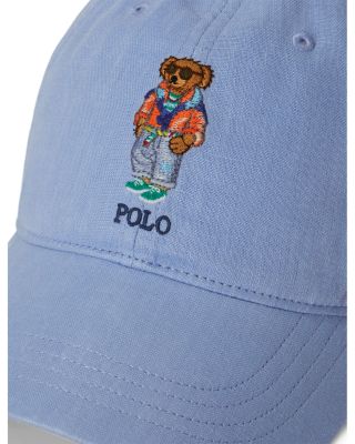 Polo Bear Linen Ball Cap