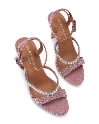 Women's Crystal 90 Strappy Sandals