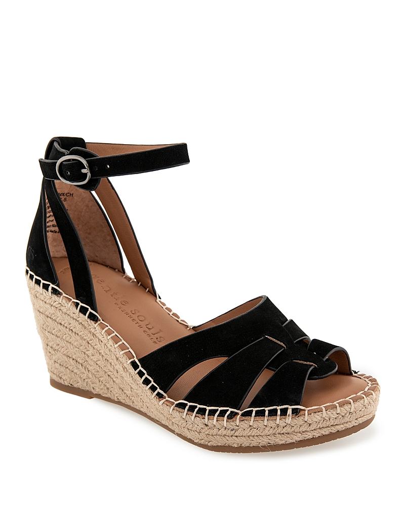 Gentle Souls by Kenneth Cole Women's Coolie Espadrille Wedge Sandals