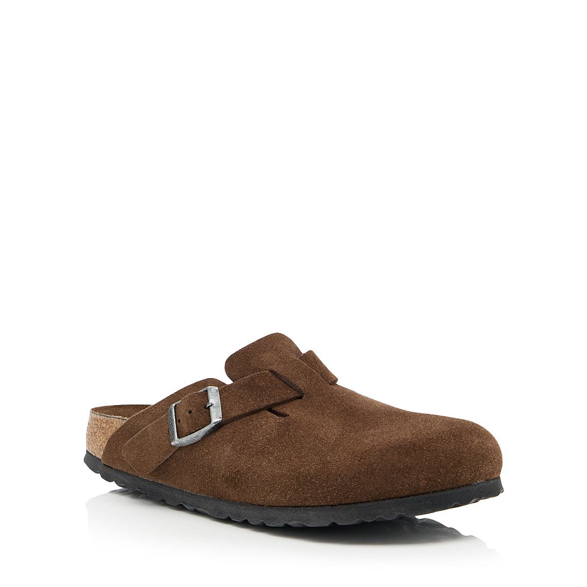 Birkenstock Women's Boston Suede Soft Footbed Clogs
