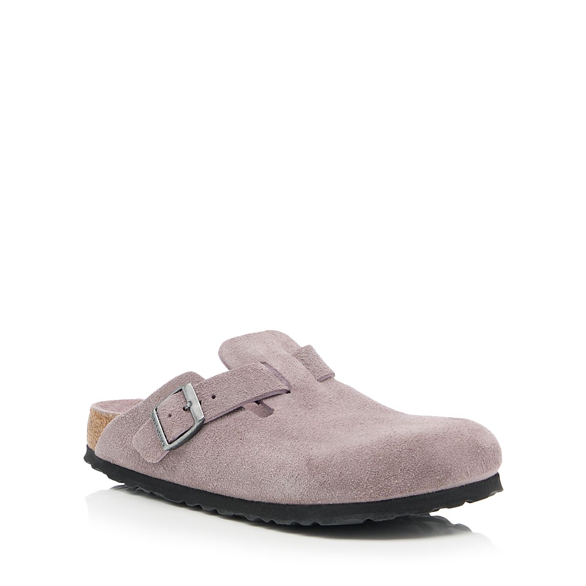Birkenstock Women's Boston Suede Soft Footbed Clogs