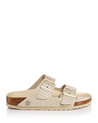 BIRKENSTOCK 限定 ARIZONA WOVEN EMBOSS Birkenstock Women's Arizona Woven Embossed Slide Sandals