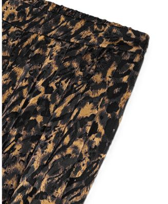  Printed Relaxed Balloon-Leg Pants