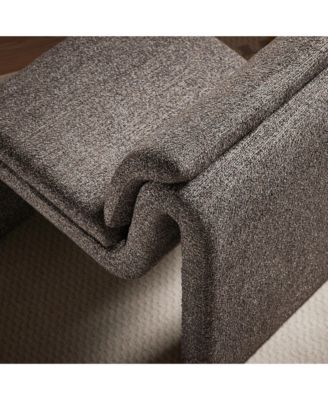 Dune Boucle Upholstered Armless Accent Chair