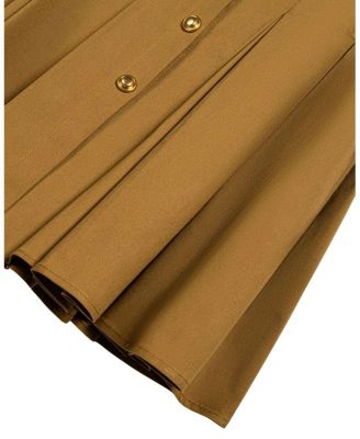 Sleeveless Pleated Mini Dress