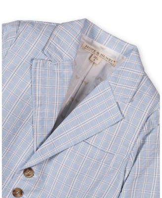 Boys' Organic Classic Seersucker Suit Jacket - Little Kid, Big Kid