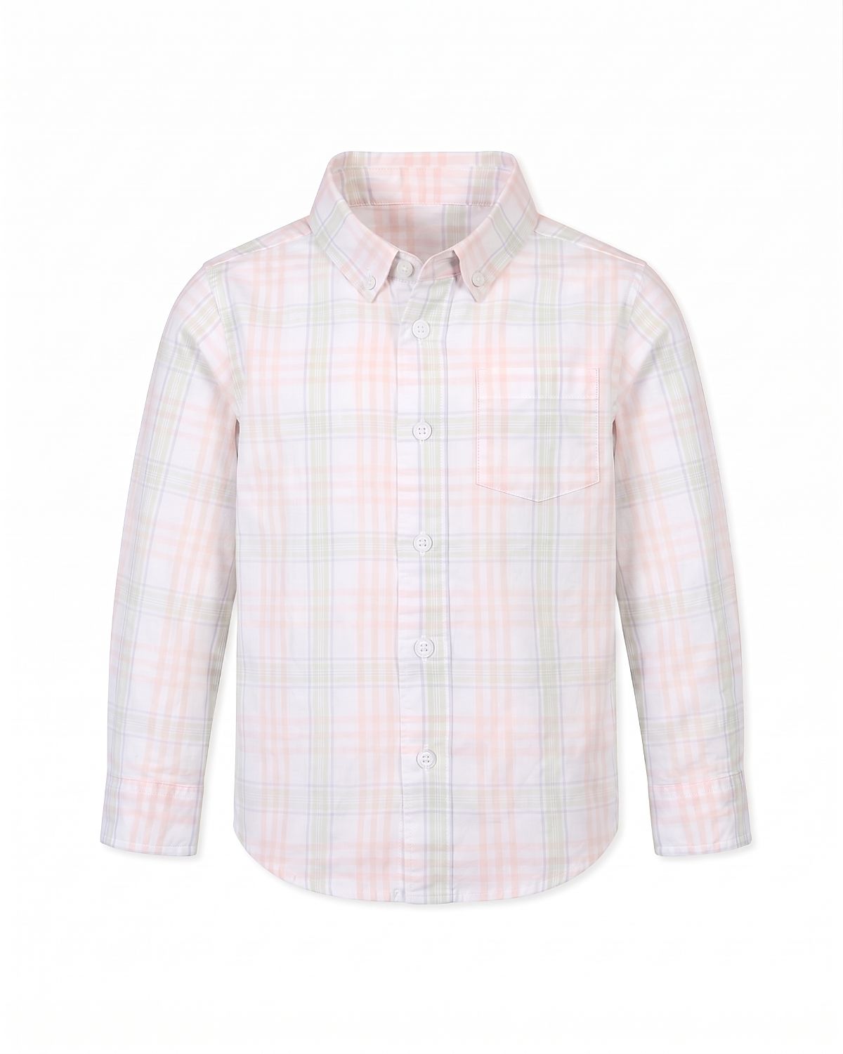 Hope & Henry Boys' Organic Long Sleeve Stretch Poplin Shirt - Little Kid, Big Kid