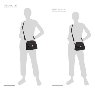 Coastal Flip Lock Crossbody Bag