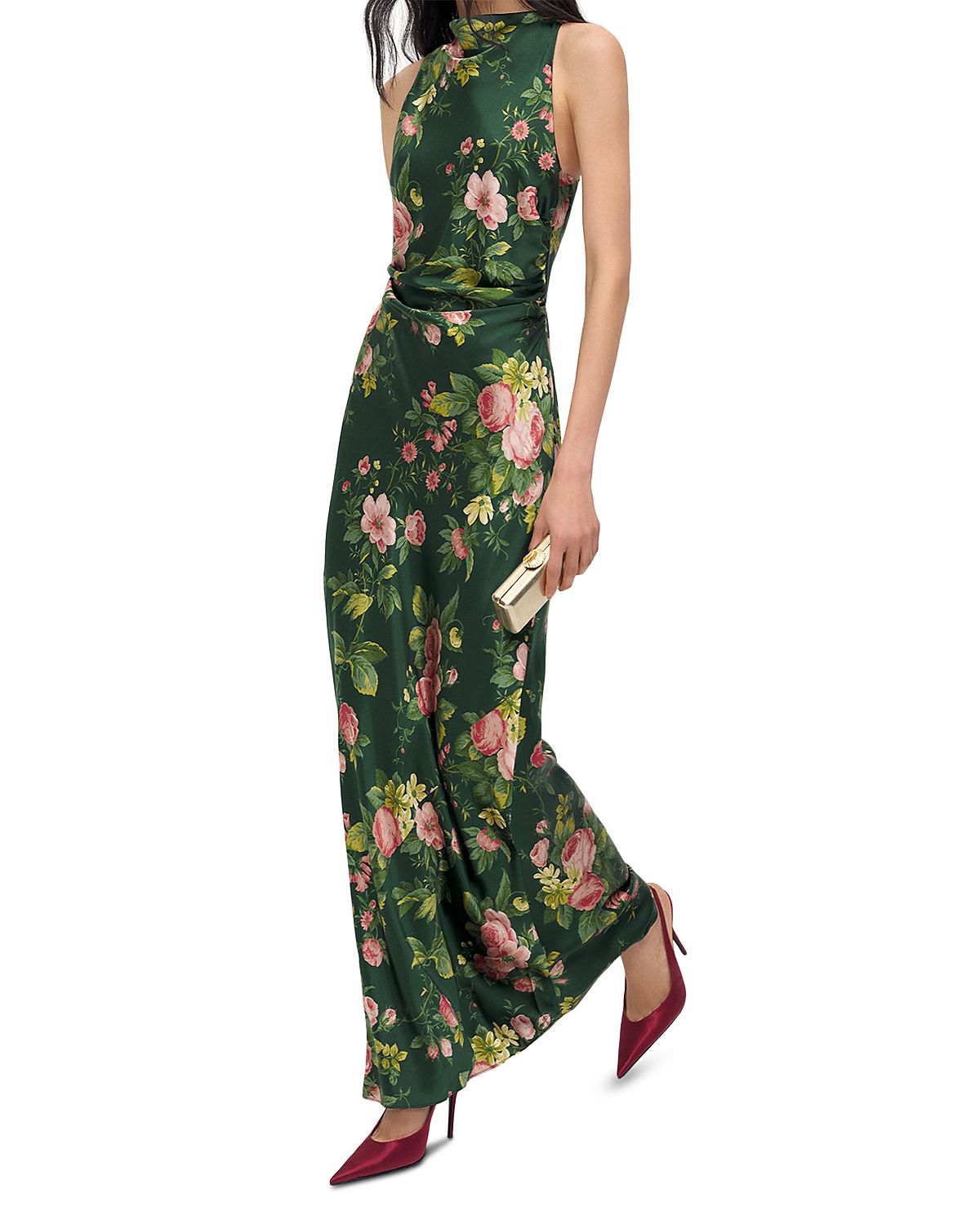 Reformation Anaiis Silk Dress