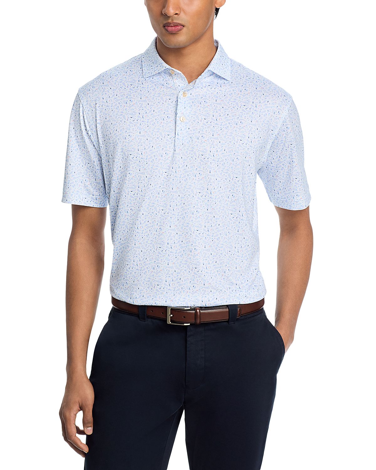 Peter Millar Nice Shot Performance Golf Polo