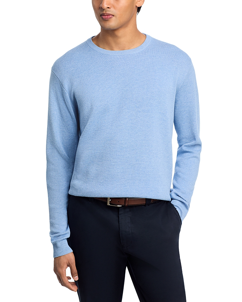 Peter Millar Coolspun Lite Textured Crewneck Sweater