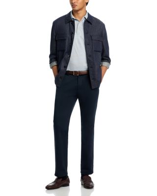 Ashford Stripe Performance Polo