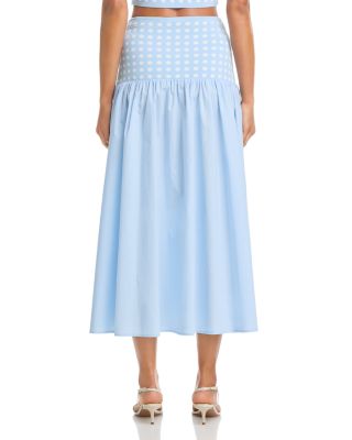 Polka Dot Top & Midi Skirt - Exclusive