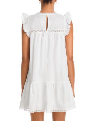 Ditsy Sweet Embroidered Dress - Exclusive