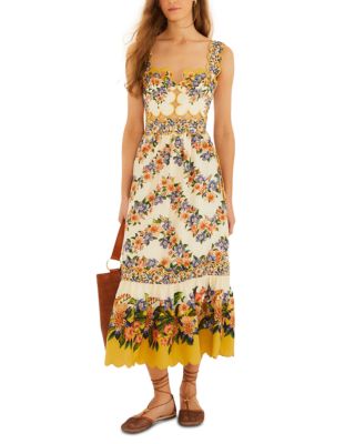 Hilo Stripes Sand Maxi Dress