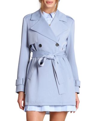 Drapey Mid Length Trench Jacket