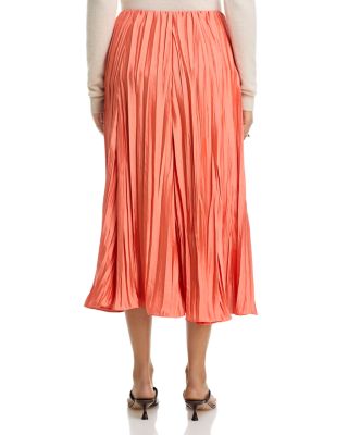 Crinkle Paneled Maxi Skirt - Exclusive