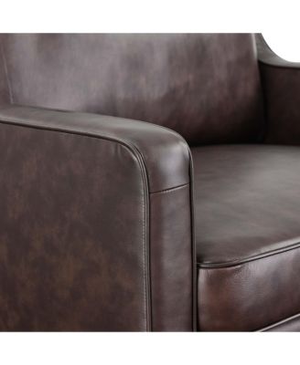 Impart Genuine Leather Armchair