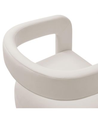 Winslow Barrel Performance Velvet Dining Chair