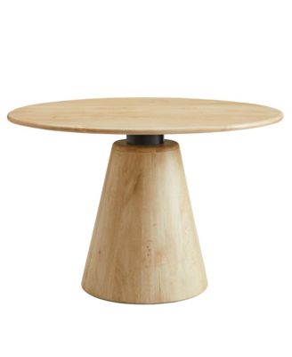Sabelle 47" Round Wood Dining Table