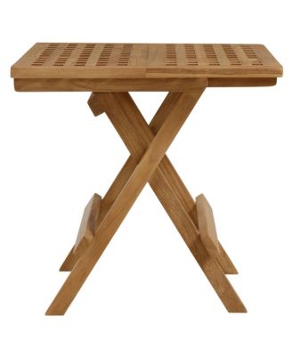 Vienna Outdoor Patio Teak Wood Side Table
