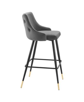 Adorn Performance Velvet Bar Stool
