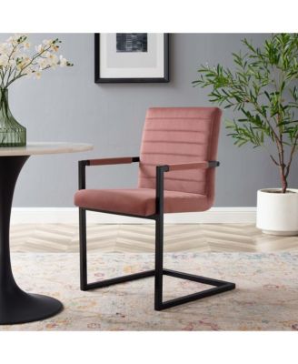 Savoy Performance Velvet Dining Chairs, Set of 2